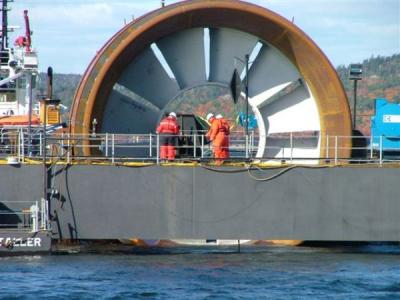 Open Hydro turbine