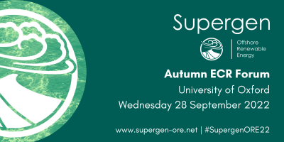 Supergen ORE Hub Autumn Early Career Researchers Forum 2022 Logo