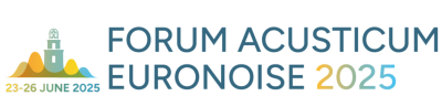 Forum Acusticum Euronoise 2025 logo