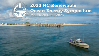12th North Carolina Renewable Ocean Energy Symposium 2023 Banner