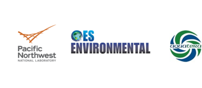 PNNL, OES-Environmental, and Aquatera logos