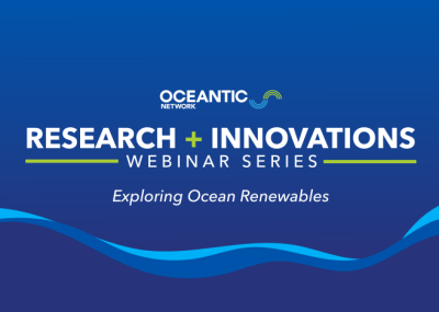 Oceantic Network Research + Innovation Webinar Series Logo