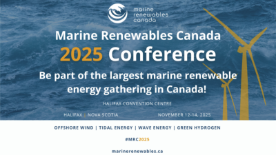 Marine Renewables Canada 2025 Banner