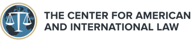 The Center for American and International Law Logo