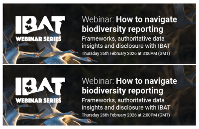 IBAT Webinar Banner