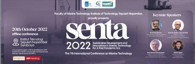 The image displays the words Senta 2022