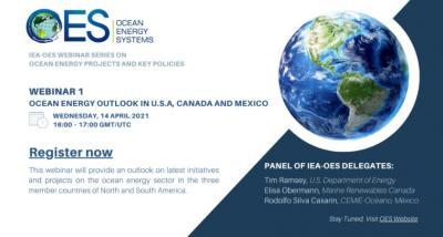 IEA-OES Webinar Logo