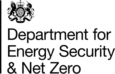 Department for Energy Security and Net Zero logo