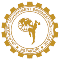The image displays the words Jalpaiguri Government Engineering College