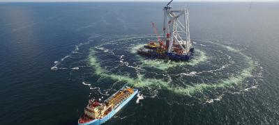 Underwater noise emissions during pile driving