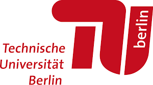 Technische Universitat Berlin with TU and Berlin on the right