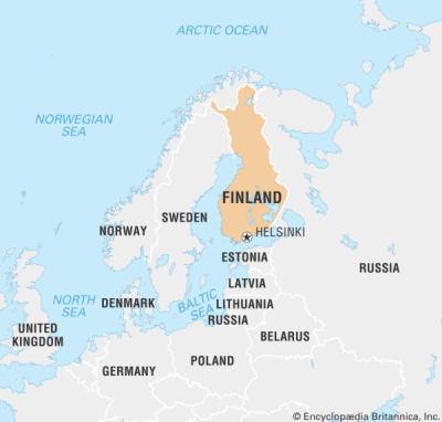 Finland map